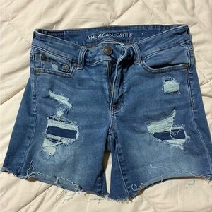 American Eagle Dark Blue Denim Pants